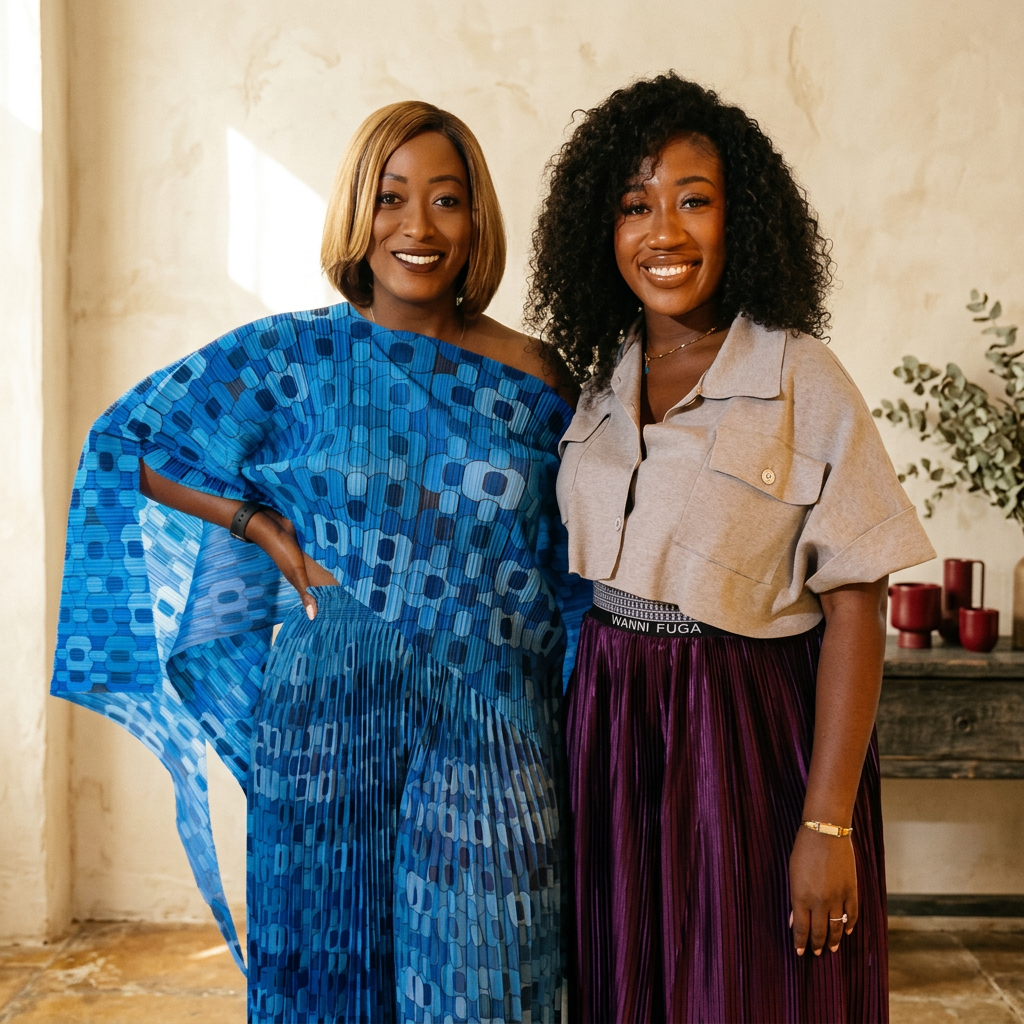 Suvwe and Olivia, founders of FWDHer